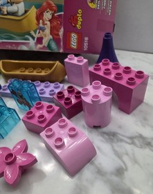 Retired LEGO DUPLO Ariel's Magical Boat Ride 10516 w/ Box, Missing Ariel, Skirt