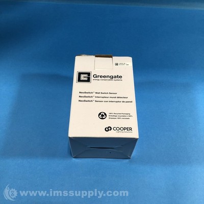 Cooper Lighting ONW-D-1001-MV-W Dual Tech Wall Switch Sensor FNOB