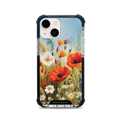 Handyhülle für iPhone 13 Mini mit Magnet Mobiwear Case Cover Etui Wiesenblumen