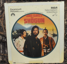 Vintage SHOGUN VideoDisc CED RCA SelectaVision Paramount Pictures