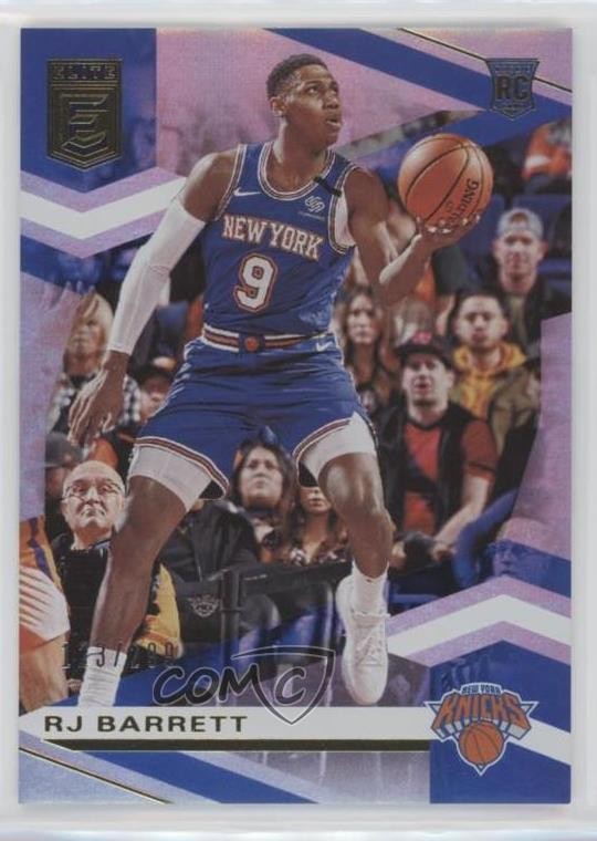 2019-20 Donruss Elite Rookies 123/299 RJ Barrett #128 Rookie RC 0hn9
