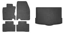 Frogum Fußmattensatz Autoteppich + Kofferraumwanne für Nissan Qashqai II SUV J11