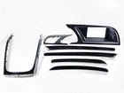 08-17 Audi A5 S5 RS5 B8 Piano Black Interior Trim Inlay Set Gloss OEM 66K B8.5