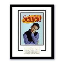 Jerry Seinfeld "Seinfeld" AUTOGRAPH Signed Custom Framed 11x14 Display ACOA