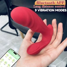 APP Anal Butt Plug Vibrator P-Spot Prostate Massager Dildo Sex Toy for Men Women