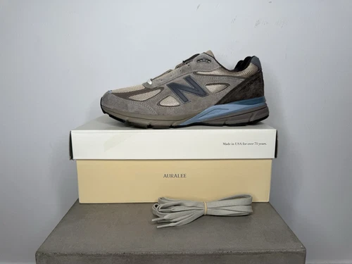 New Balance x Auralee 990v4 Grey London Fog Size Men’s Size 11