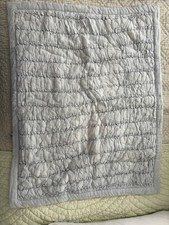 Light blue standard size pillow sham