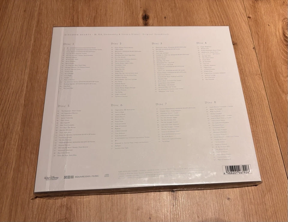KINGDOM HEARTS III, II.8, Unchained Union Original Soundtrack Set Neu - Bild 2 von 2