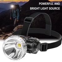 Led Headlamp Head Torch Headlight Flashlight Camping H Rechargeable Fishing M5K3