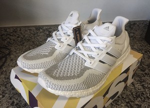 adidas ultra boost triple white herren 43