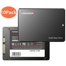 Fanxiang 512GB SSD 2.5'' SATA III SSD 10PACK 560MB/s Internal Solid State Drive