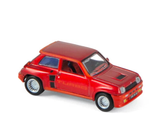 Modellini statici di auto, furgoni e camion rossi, scala 1:87