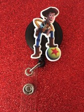 Toy Story Woody Inspired Retractable Badge Reel Holder
