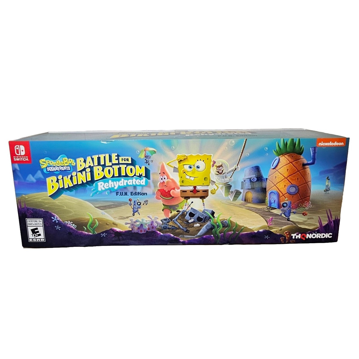 スポンジボブ: Battle for Bikini Bottom, Switch Amazon.com: SpongeBob: Battle for Bikini Bottom - Rehydrated