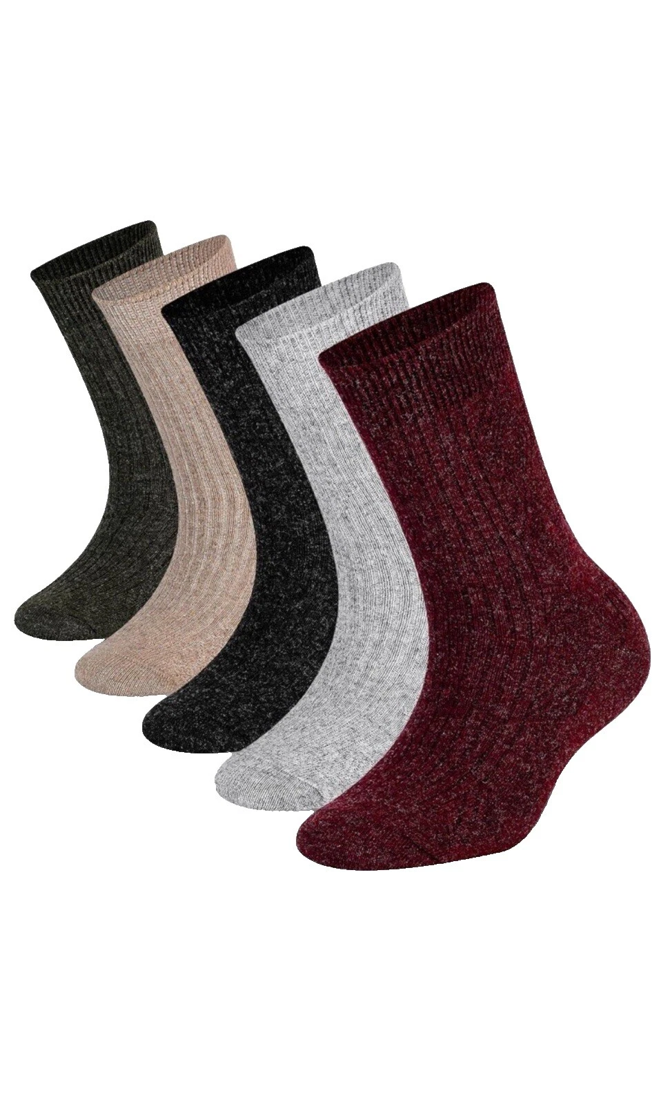 Women's Merino Wool Multicolor Socks