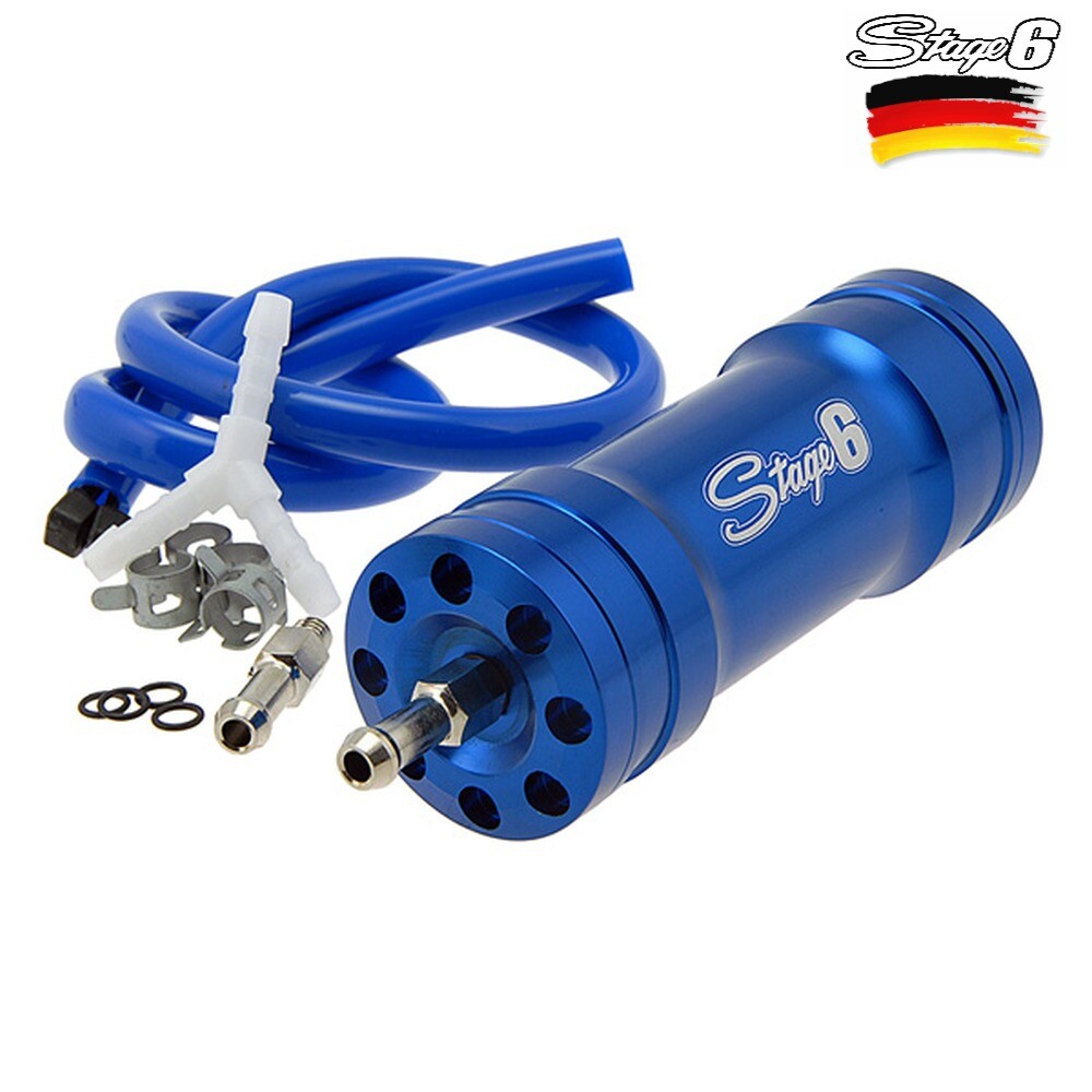 COMPENSATORE DI FLUIDI BLU CON KIT MONTAGGIO STAGE6