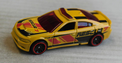 Hot Wheels 2015 Dodge Charger SRT gelb HW Rescue PKW Auto Car Mattel yellow ´15
