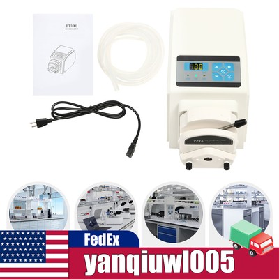 Industrial Variable Speed Liquid Metering Pump Peristaltic Pump High Precision