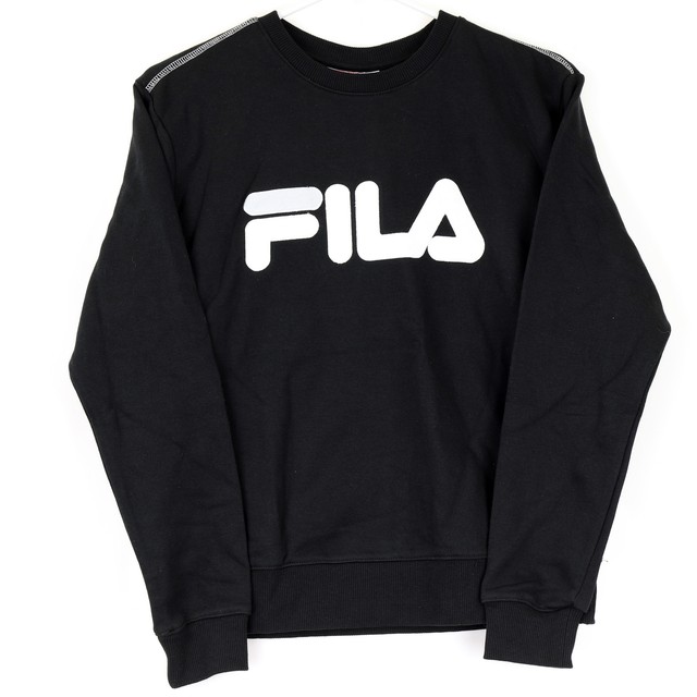 black fila sweater
