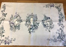 30 Years Toile on Blue 1 Housewife Pillowcase Cath Kidston Cotton Percale New
