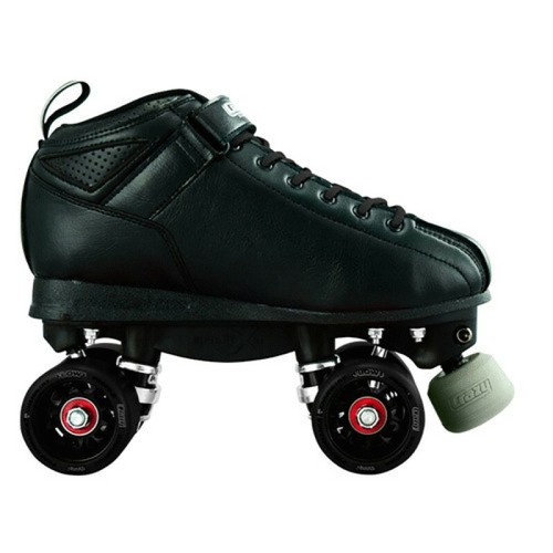 Crazy Skates Zoom Roller Skates Boots Black - High Performance and Speed Skates - Picture 6 of 8