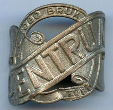 Sweden Swedish CENTRUM Bike Bicycle Head Badge Emblem Nice Grade !!! 