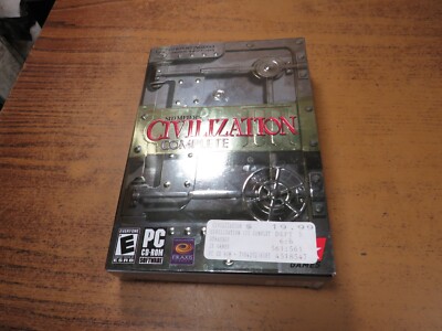 Sid Meier's Civilization III: Complete (PC, 2004) BRAND NEW SEALED