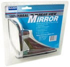 <!--F#f_0-->Chrome Door Mirror Rear Vision Rectangular Head Car Side Mount Fits LHS Or RHS<!--F/-->