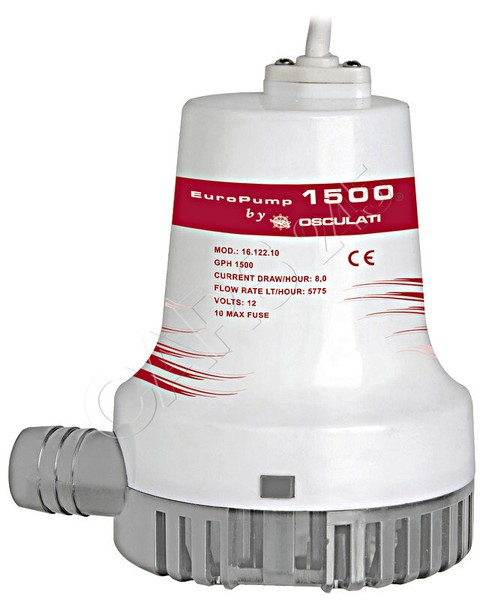 Osculati Europump Ii Bilgentauchpumpe 1500 24 V-image