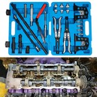 Druckluft Ventilfederspanner Ventilschaftdichtung wechseln Montage Werkzeug Satz