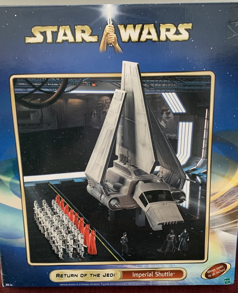 Star Wars Return of the Jedi Imperial Shuttle Vehicle Hasbro 2002 FS  SEALED