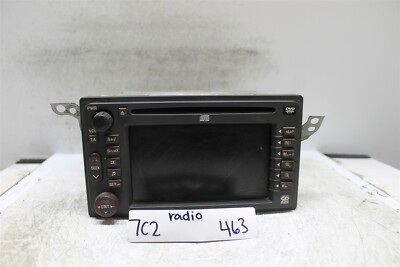 2003-08 Toyota Matrix Navigation Screen AM FM CD Player 12205499 Module 463 7C2
