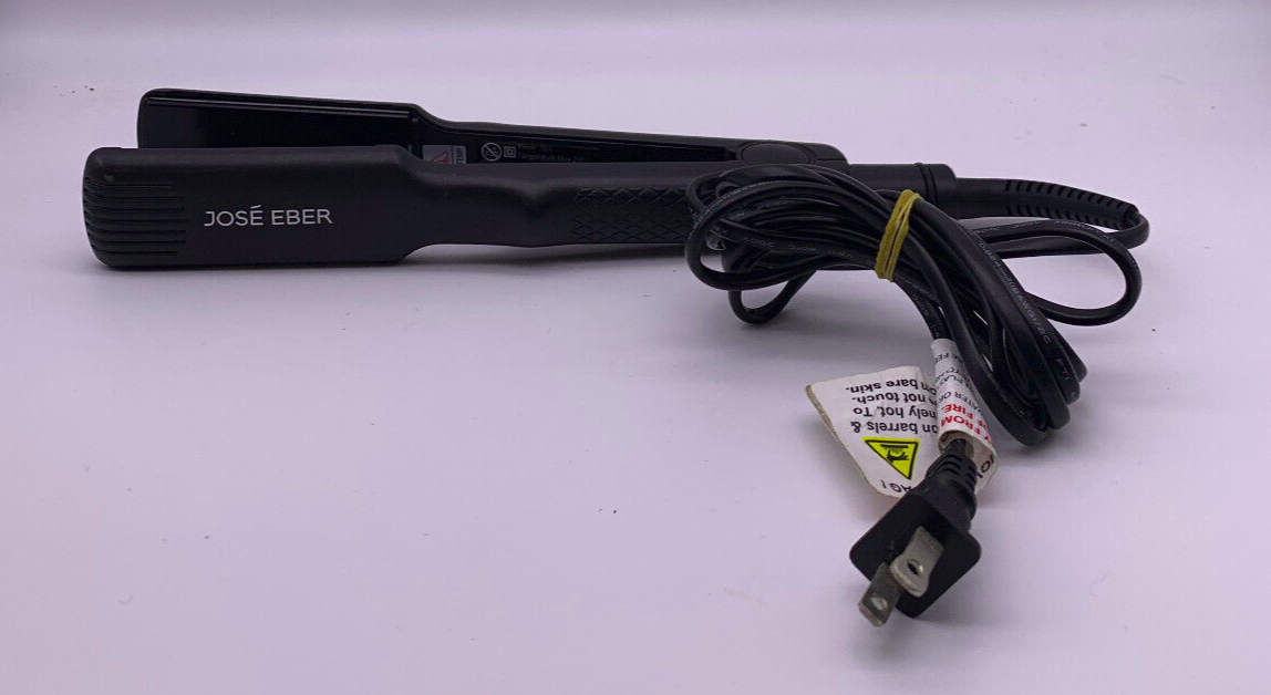 Jose Eber Vibrating Flat Iron Hair Straightener Black 1.5 Inch Ceramic Plates eBay