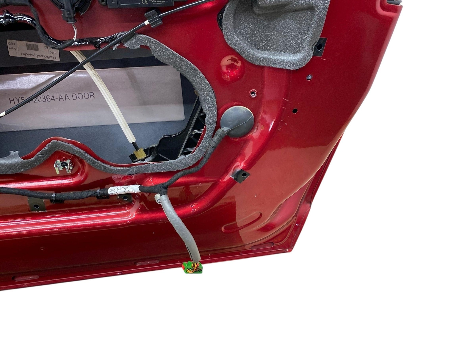 2019-2023 ASTON MARTIN VANTAGE RIGHT DOOR ASSEMBLY W/O GLASS | SUFFOLK RED (USR)