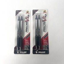 Pilot Precise V5 RT Rolling Ball Refillable Pens Extra Fine .5mm Black Ink - Lot