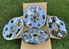 Nissan Titan Xd 2016-2020 Four Chrome 17 Imposter Wheel Skins Hub Rim Covers
