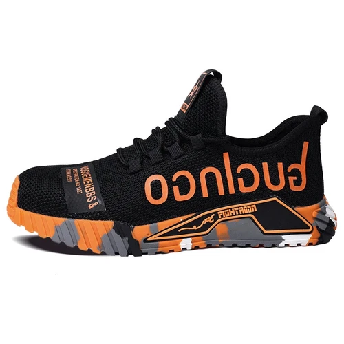 Stahlkappe Arbeit Sicherheitsstiefel Herren Outdoor Schuhe Pannensicher High Top Sneaker - Bild 30 von 32