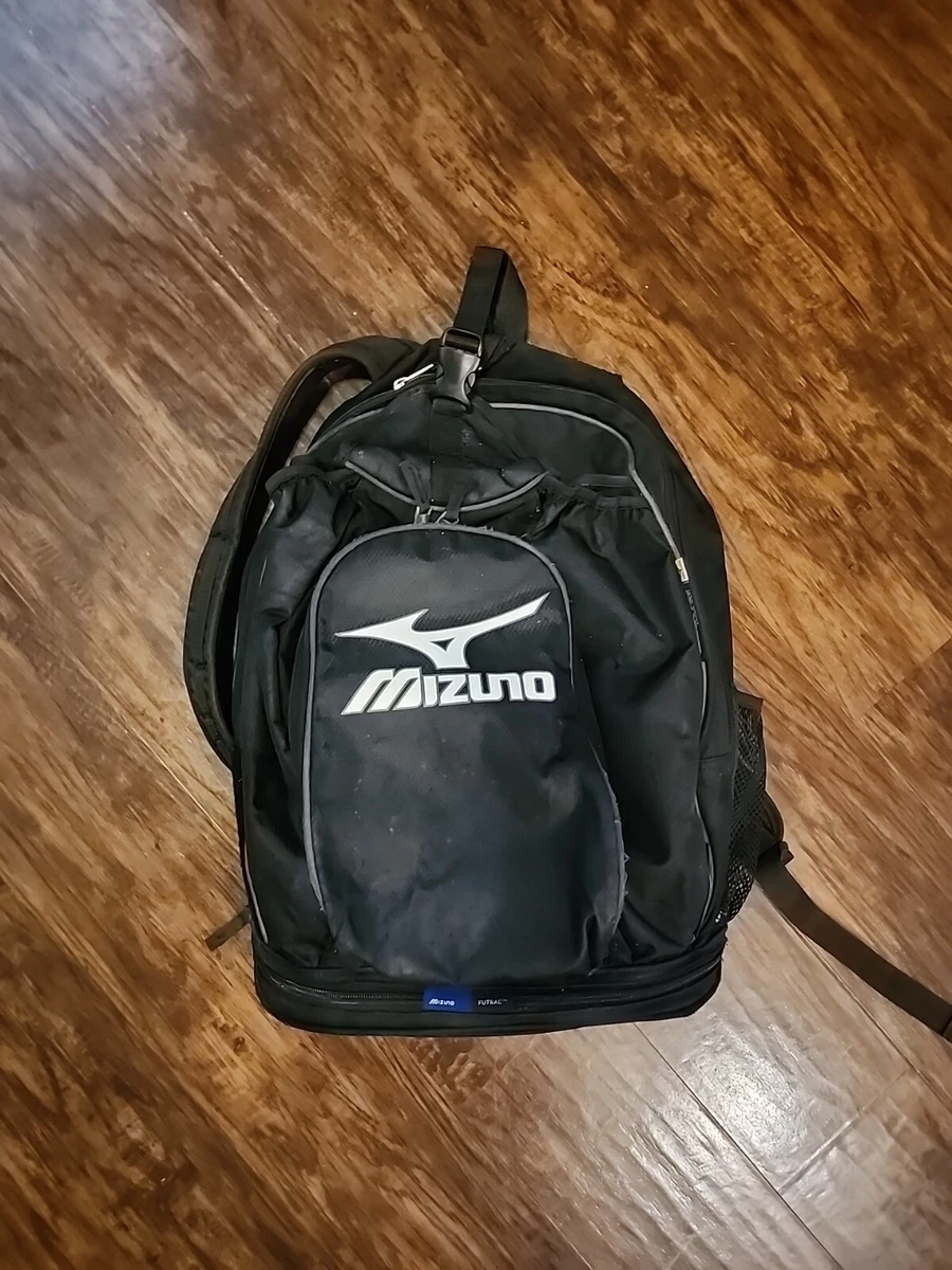 Mizuno Baseball Softball Backpack Large Green Black Organizer Bat