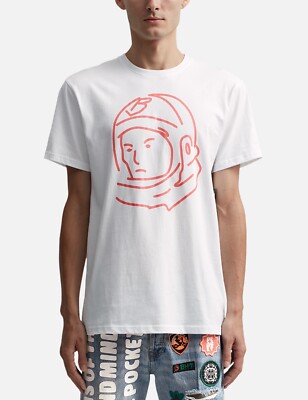 NEW BILLIONAIRE BOYS CLUB BB Helmets SS Tee T-Shirt - White - Medium