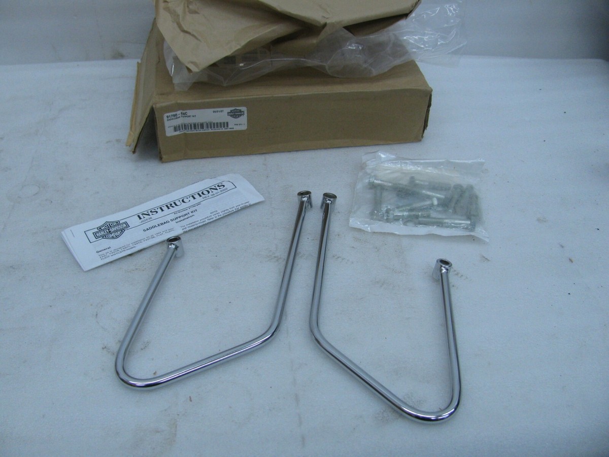 New NOS Harley Davidson Saddlebag Support Mounting bracket Kit