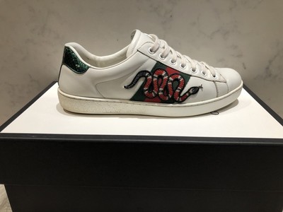 gucci trainers with snake