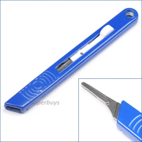 Swann & Morton Retractaway Scalpel Handle For Surgical Blade Safety Retract Safe