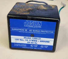 Joslyn 1260-21 Surgitron III Transient Voltage AC Surge Protector