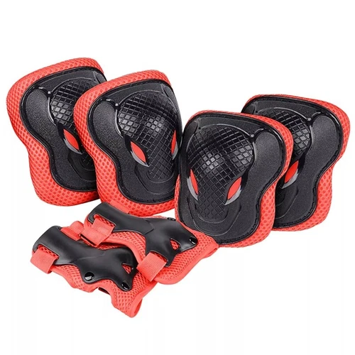 6Stk Schutzausrüstung Set Protektoren Kinder Knieschoner Schoner Inline Skates!! - Bild 38 von 49