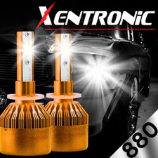 Xentronic Led Foglight Kit 880 White For 2001-2002 Chevrolet Silverado 1500 Hd