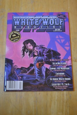 White Wolf Magazine # 40 1994 White Wolf | eBay