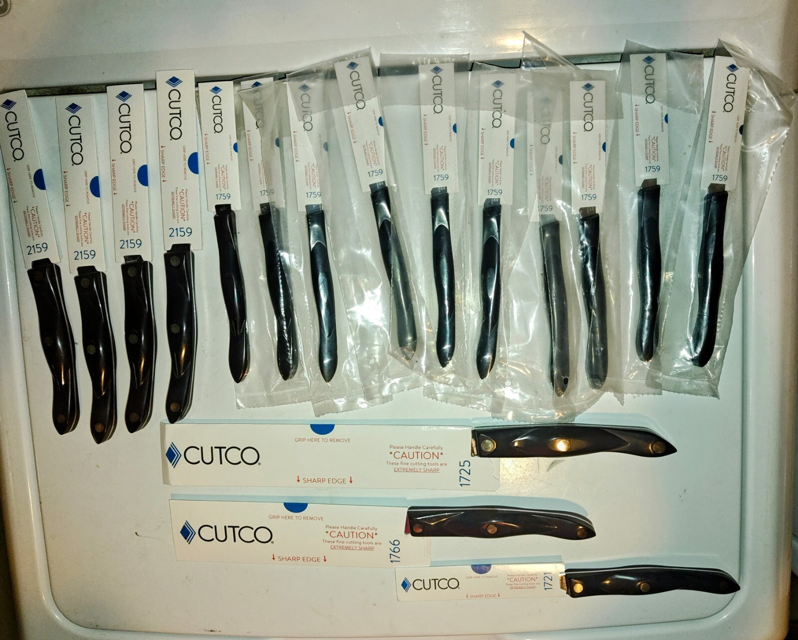 Cutco Steak Knife Set 17 Pieces Brand New In Box eBay