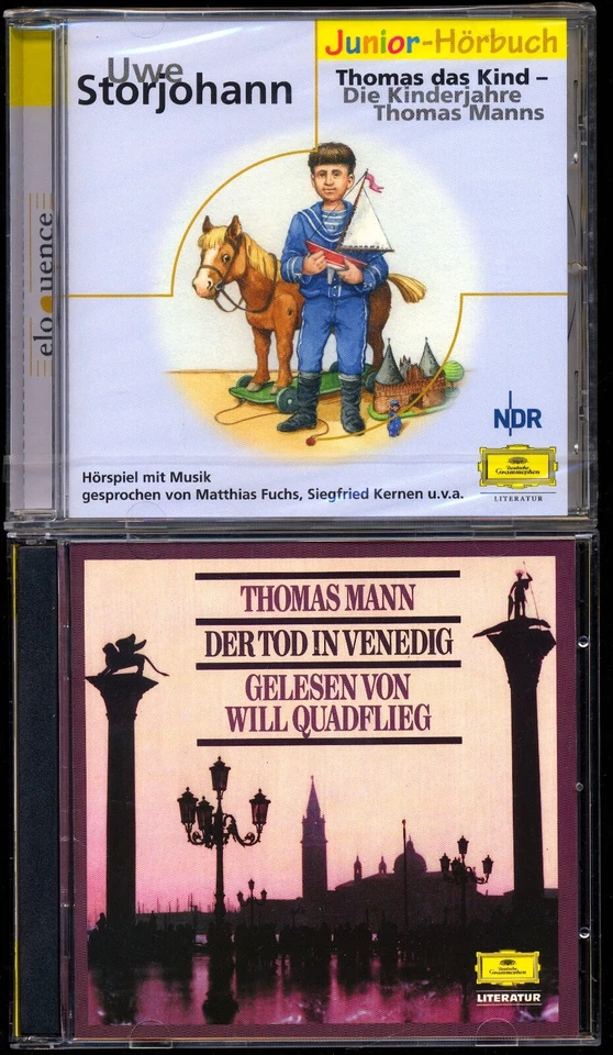 Thomas MANN★4 Hörbücher★KÖNIGLICHE HOHEIT★FELIX KRULL★TOD IN VENEDIG★DAS KIND★CD - Bild 3 von 4