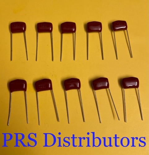 Metallized Film Capacitor 183J 630V 18nF 0.018uF Polyester Capacitor 10 pieces - Picture 2 of 2