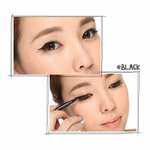 36H Black Waterproof Pen Liquid Eyeliner Eye Liner Pencil Make Up Beauty - Picture 7 of 7